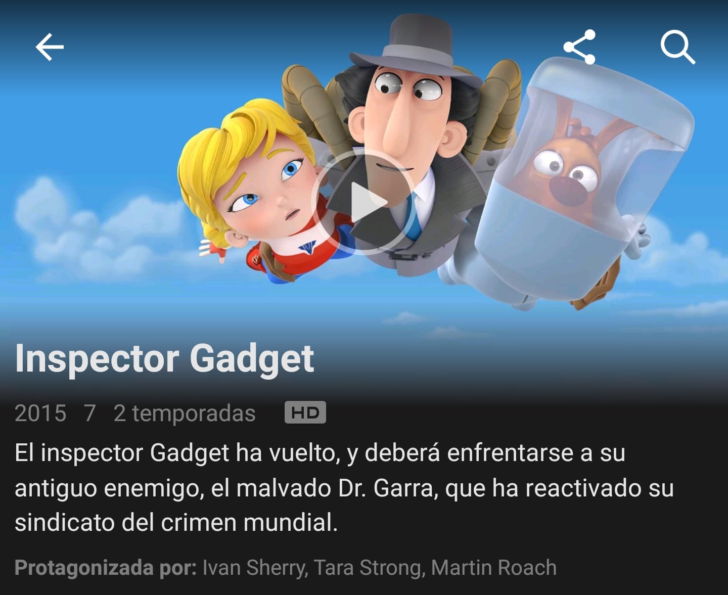 Is Inspector Gadget on Netflix?